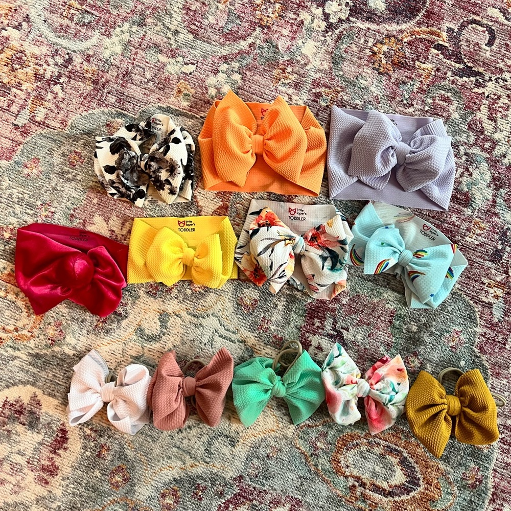 Toddler bow bundle